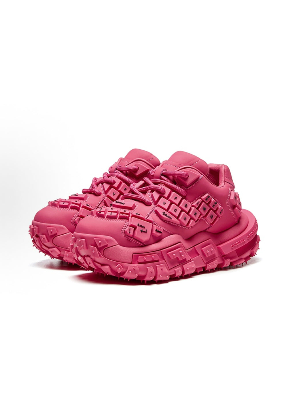 XMZY丨Chunky Keyboard Dad Sneakers -Red - PSYLOS 1, XMZY丨Chunky Keyboard Dad Sneakers -Red, Chunky Sneakers, XMZY•JAPAN, PSYLOS 1